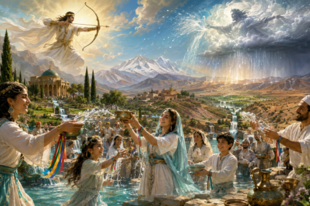 جشن تیرگان پیامی فراتر از یک جشن