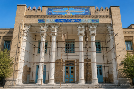 آغاز فاز دوم مرمت مدارس ماندگار زرتشتیان